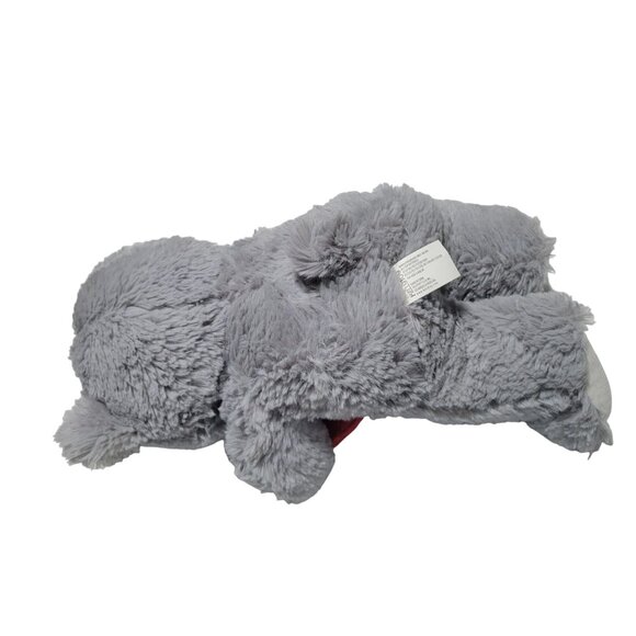 Kellytoy Valentines Day Teddy Bear Plush Love Red Heart Gray Stuffed Animal Toy - Picture 2 of 4